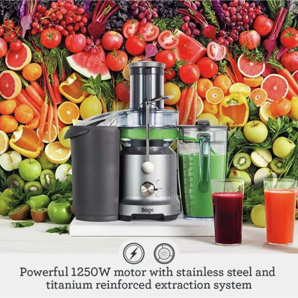 7151mhZidoL._AC_SL1080_.jpg Sage Nutri Juicer Cold, Centrifugal Cold Juicer, Silver