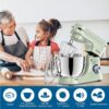 715x8cCyiIL._AC_SL1500_.jpg Vospeed Stand Mixer,5 Quarts 8-Speed 1000W Tilt-Head Food Mixer