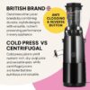 7167KaV-pBL._AC_SL1500_.jpg Fridja f1900 Cold Press Juicer, 240W Slow Juicer, 78mm Chute, BPA-Free