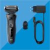 7168cgUNvJL._AC_SL1500_.jpg Braun Series 5 Electric Shaver for Men, Wet & Dry Foil Razor, Blue
