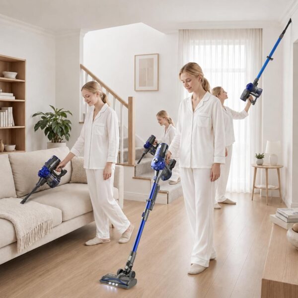 716zK-HRfFL._AC_SL1500_.jpg Akitas V8 3-in-1 Cordless Hoover Vacuum Cleaner Handheld & Upright Lightweight 22.2 V 150 W