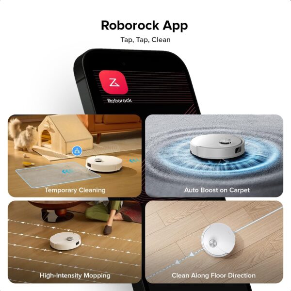71737kmtvgL._AC_SL1500_.jpg roborock Q10 S5 Robot Vacuum Cleaner with Mop, 10,000Pa Suction