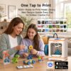 Weefun TINA2C 3D Printer for Beginners & Kids with Filament Starter Bundle