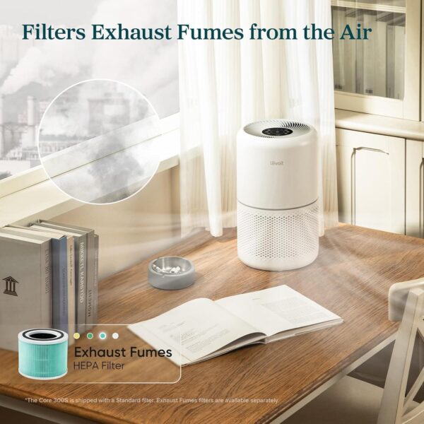 717OoumwAhL._AC_SL1500_.jpg Levoit Smart HEPA Air Purifier,258m³/h, 108m², Core 300S