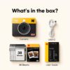 719M1W1fUaL._AC_SL1500_.jpg KODAK Mini Shot 3 Retro 3x3 Instant Camera, Photo Printer, 38 Sheet, Yellow