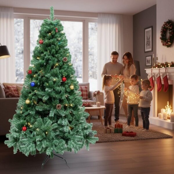 71A8fe1KubL._AC_SL1024_.jpg SHATCHI 6ft/1.8m Alaskan Pine Green Artificial Christmas Tree Bushy 550 Tips Xmas Home Decorationations Decorations
