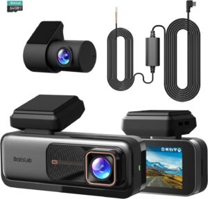 71AyjOamMVL._AC_SL1500_.jpg BOTSLAB 4K Dash Cam Front and Rear, with Hardwire Kit, STARVIS, 64 GB Card