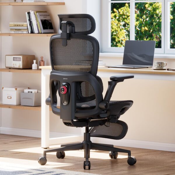 71CLkeV6xaL._AC_SL1500_.jpg SIHOO B300 Pro Ergonomic Office Chair with Footrest, 4-Way Lumbar Support