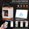 71DX-jgsF9L._AC_SL1500_.jpg WEEFUN TINA2S 3D Printer Kit with 4 Color Silk PLA Filament Set Bundle for Beginners and Kids
