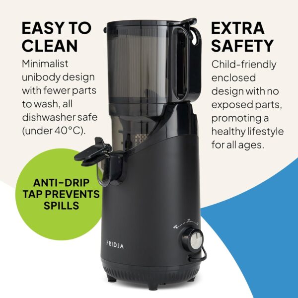 71J7P6lHeVL._AC_SL1500_.jpg Fridja f2500 Self-Feeding Juicer, 135mm Chute, Whole Fruit, 250W Cold Press
