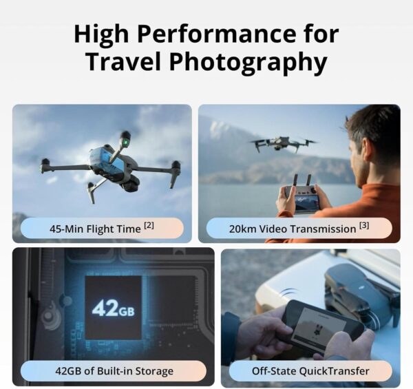 71JosD8jbJL._AC_SL1500_.jpg Visit the DJI Store DJI Air 3S Fly More Combo (RC 2 Screen Remote Controller), 4K Drone