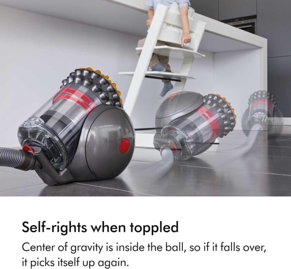 71KdG8LPlL._AC_SL1500_.jpg Dyson Big Ball Multifloor 2 Vacuum Cleaner, Powerful suction, for all floor types, Yello / Iron