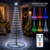 71Kxyb56ZaL._AC_SL1254_.jpg 6ft (180cm) LED Christmas Tree Outdoor Indoor Decoration, 293 Colour Changing Lights