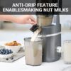 AMZCHEF Cold Press Juicer, Slow Masticating Juicer, 145mm Wide Chute