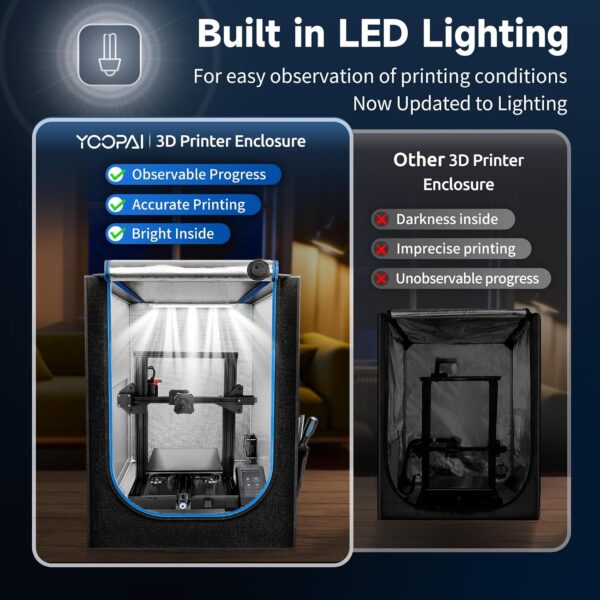 71ONN3VWwRL._AC_SL1500_.jpg 3D Printer Enclosure with Ventilation Kit, LED Light,Thermo-Hygrometer
