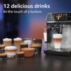 71OzKroPVqL._AC_SL1500_.jpg PHILIPS 5400 Series Bean to Cup Coffee Machine, LatteGo, 12 Drinks OneTouch