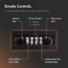 71PBODos1QL._AC_SL1500_.jpg VonHaus Electric Log Burner 1850W – 2 Heat Settings – Black
