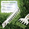 NETTA 2-in-1 Cordless Hedge Trimmer & Grass Shear