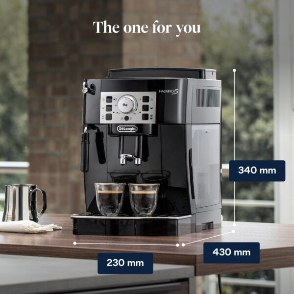 71Q9lRuus1L._AC_SL1500_.jpg De'Longhi Magnifica S - Automatic Coffee Machine 2 Drinks Black