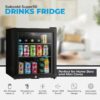 Subcold Super50 LED Beer Fridge  55 Cans | 3-18°C | Glass Door [Energy Class E]