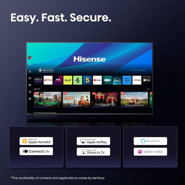 71SkVNH1CkL._AC_SL1500_.jpg Hisense 43 Inch 43E6QTUK 4K Ultra HD Smart AI TV