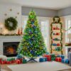 71TBb18DTcL._AC_SL1024_.jpg 360° Rotating Prelit Christmas Tree 7ft - Musical Artificial Christmas Tree with Remote Control