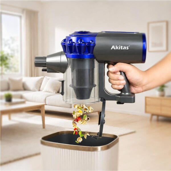 71Tg3haRaoL._AC_SL1500_.jpg Akitas V8 3-in-1 Cordless Hoover Vacuum Cleaner Handheld & Upright Lightweight 22.2 V 150 W