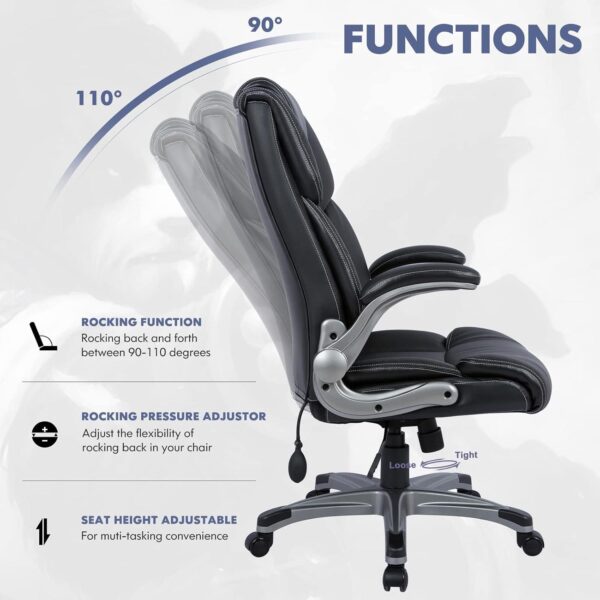 71Uk6EszmBL._AC_SL1500_.jpg COLAMY High Back Executive Office Chair