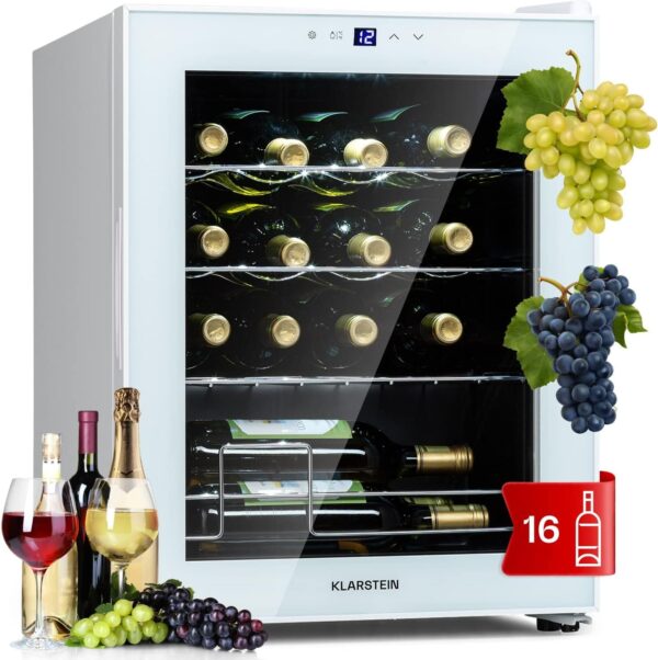 71WRKGJ3IJL._AC_SL1500_.jpg Klarstein Shiraz Wine Cooler White – 16 Bottles