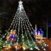 71Wxqg6C58L._AC_SL1000_.jpg Kwaiffeo Christmas Decorations Outside, 12.6FT 350 LED 8 Modes Star Christmas Lights Outdoor