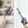 71Xh-JzyLXL._AC_SL1500_.jpg Akitas V8 3-in-1 Cordless Hoover Vacuum Cleaner Handheld & Upright Lightweight 22.2 V 150 W