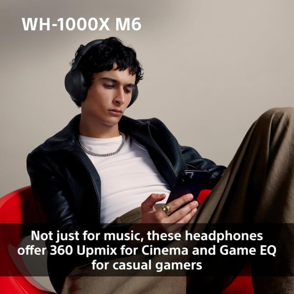 Sony WH-1000XM6 Flagship Wireless Noise Cancelling Headphones