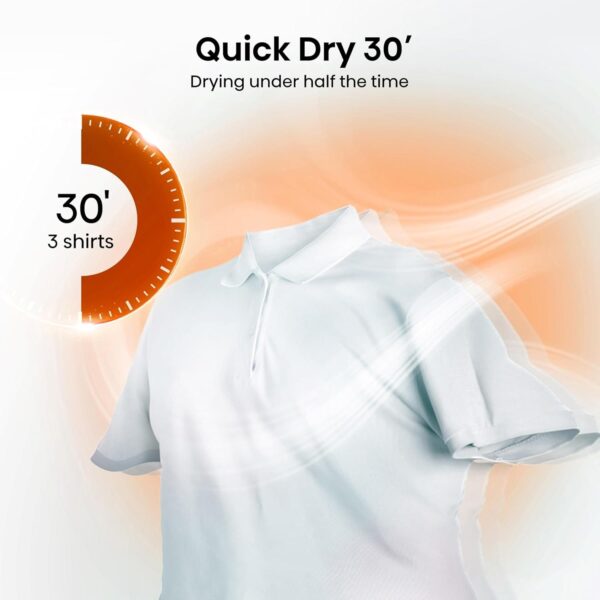 71b3ZnOMKNL._AC_SL1500_.jpg Hisense DH1Q802BW2 60cm Freestanding 8 KG Heatpump Front Load Tumble Dryer