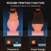 71blkhtUY8L._AC_SL1500_.jpg WEEFUN TINA2S 3D Printer Kit with 4 Color Silk PLA Filament Set Bundle for Beginners and Kids