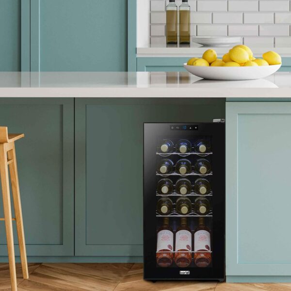 71d8FPb1UkL._AC_SL1500_.jpg Dellonda Baridi 15 Bottle Wine Cooler Fridge with