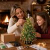 71dhrIqGa5L._AC_SL1001_.jpg DIY Beaded Christmas Tree Kit with Lights, 3D Holiday Craft Set