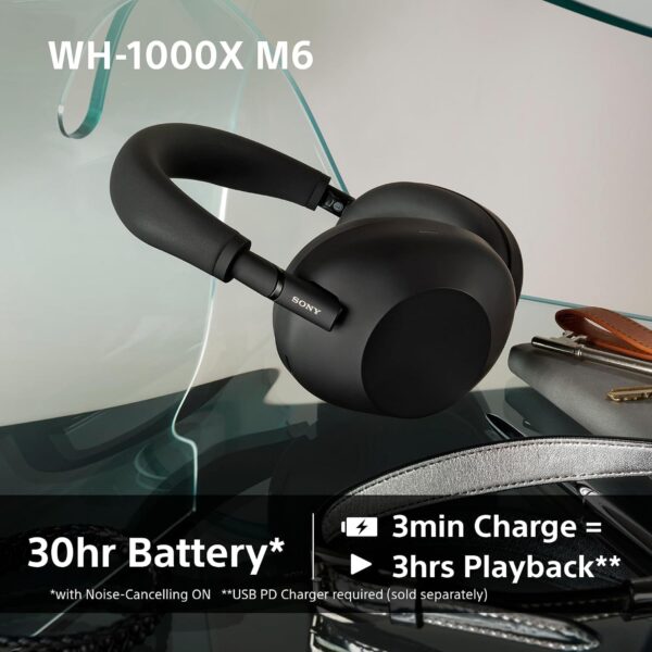 Sony WH-1000XM6 Flagship Wireless Noise Cancelling Headphones