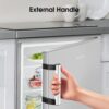 71fuMezX8ML._AC_SL1500_.jpg Hisense FV105D4BC21 82 Litres Freestanding Freezer