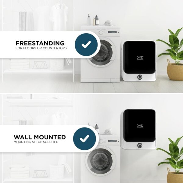 DMD Collective - 3kg Tumble Dryer, Vented Tumble Dryers, Dryer Machine [Energy Class F]