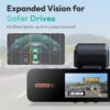 BOTSLAB 4K Dash Cam Front and Rear, with Hardwire Kit, STARVIS, 64 GB Card