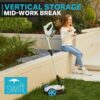 71hXMF9hdAL._AC_SL1000_.jpg swift 40V 22cm Cordless Brushless Lawnmower for Small Garden
