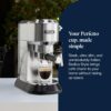 De'Longhi Dedica Style - Manual Espresso Machine Manual Milk Frother Metal [Energy Class B]