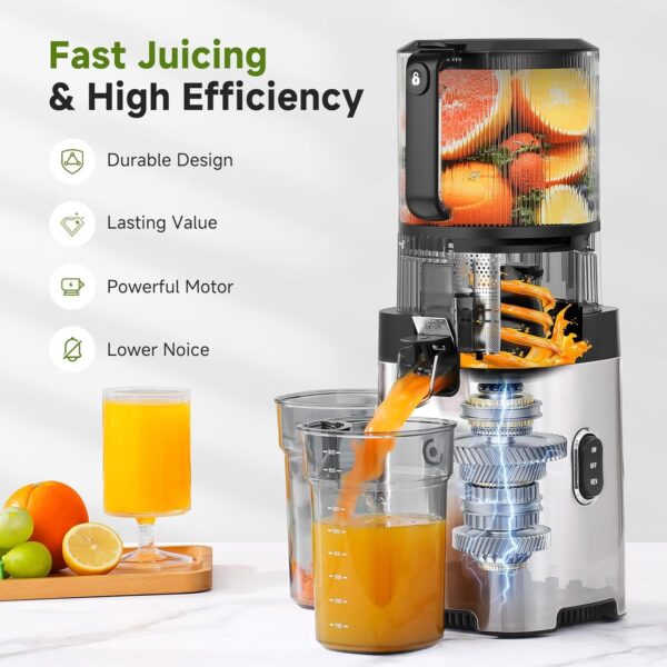 71jAoTXqCeL._AC_SL1500_.jpg AMZCHEF Cold Press Juicer Machines, 165MM Large Feed Chute