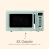 71jE3Q9LqXL._AC_SL1500_.jpg Haden Microwave Haden Cotswold 20L 800W Digital Microwave (Cotswold Green)