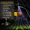 71jK9ruaoFL._AC_SL1000_.jpg Kwaiffeo Christmas Decorations Outside, 12.6FT 350 LED 8 Modes Star Christmas Lights Outdoor