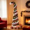 5 Ft Pop Up Christmas Tree with 16.5 Ft String Lights