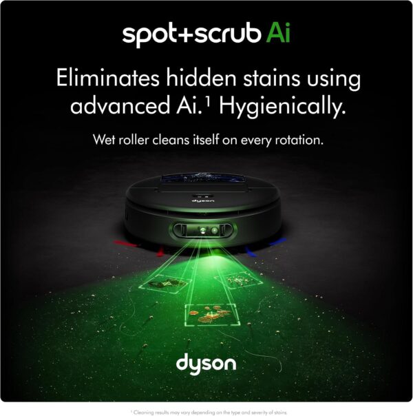 71kOxDA3erL._AC_SL1500_.jpg Dyson Robot Vacuum, Self-Cleaning, Self-Emptying, Black and Blue