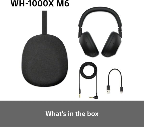 Sony WH-1000XM6 Flagship Wireless Noise Cancelling Headphones