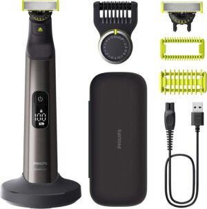 Philips OneBlade Pro 360 Face & Body Electric Beard Trimmer, Shaver and Bodygroomer With 360 Blades