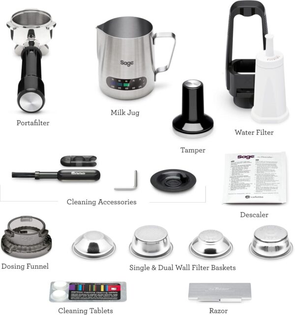 Sage Barista Express, Bean to Cup Machine Bean to Cup Machine, Brushed Stainless Stee